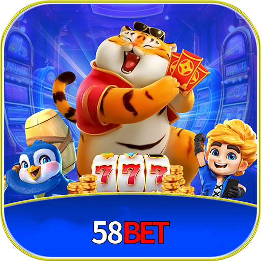 Imagem promocional da 58BET mostrando a plataforma e suas vantagens